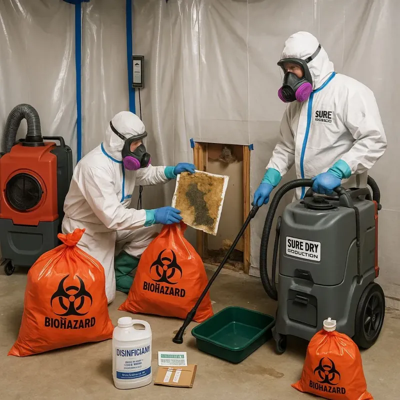 Contaminated Water Handling Protocols process in Lathrop, MO